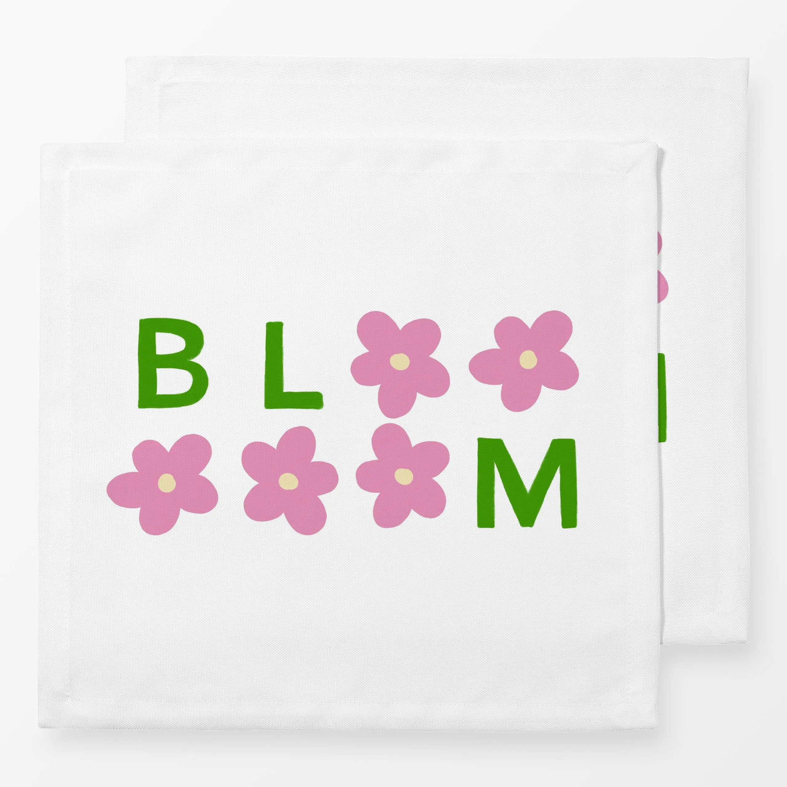 Servietten Bloom - Blumen & Florales, Frühling, Sprüche & Schriftzüge - von „Sophie Augustin Illustration"; Blumen, Garten, ...