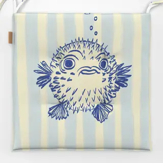 Sitzkissen Kugelfisch