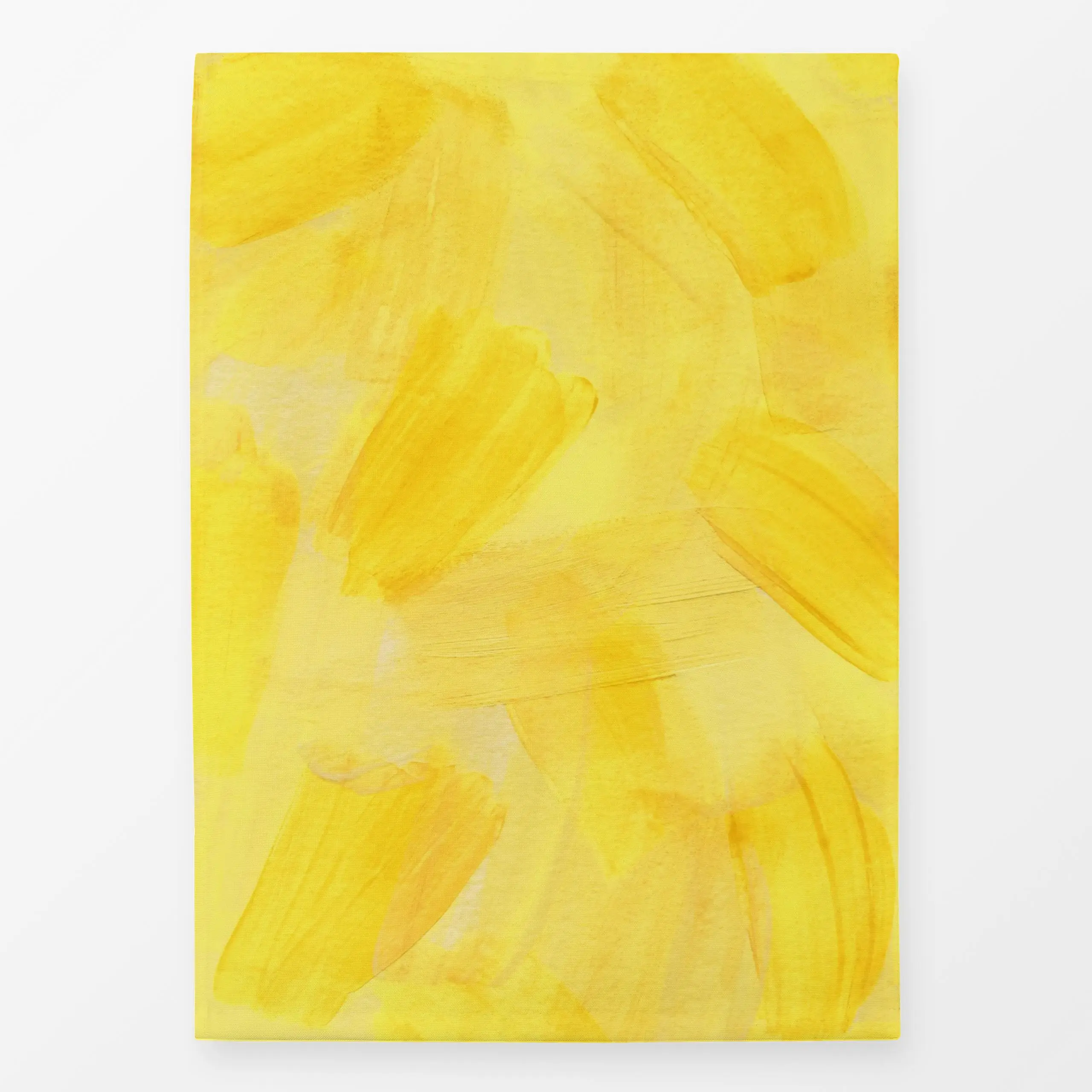 Geschirrtücher Summer Atelier 7 - Sommer, Symbole & Muster - von „Mareike Böhmer"; Muster, abstrakt, Sonnenaufgang, gelb, Pi...