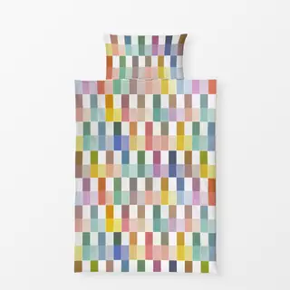 Bettwäsche Modern Fliesen Geometric Bunt