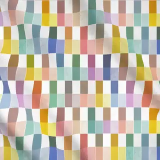 Meterware Modern Fliesen Geometric Bunt