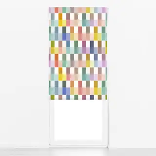 Raffrollo Modern Fliesen Geometric Bunt