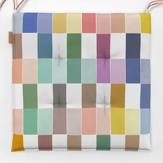 Sitzkissen Modern Fliesen Geometric Bunt