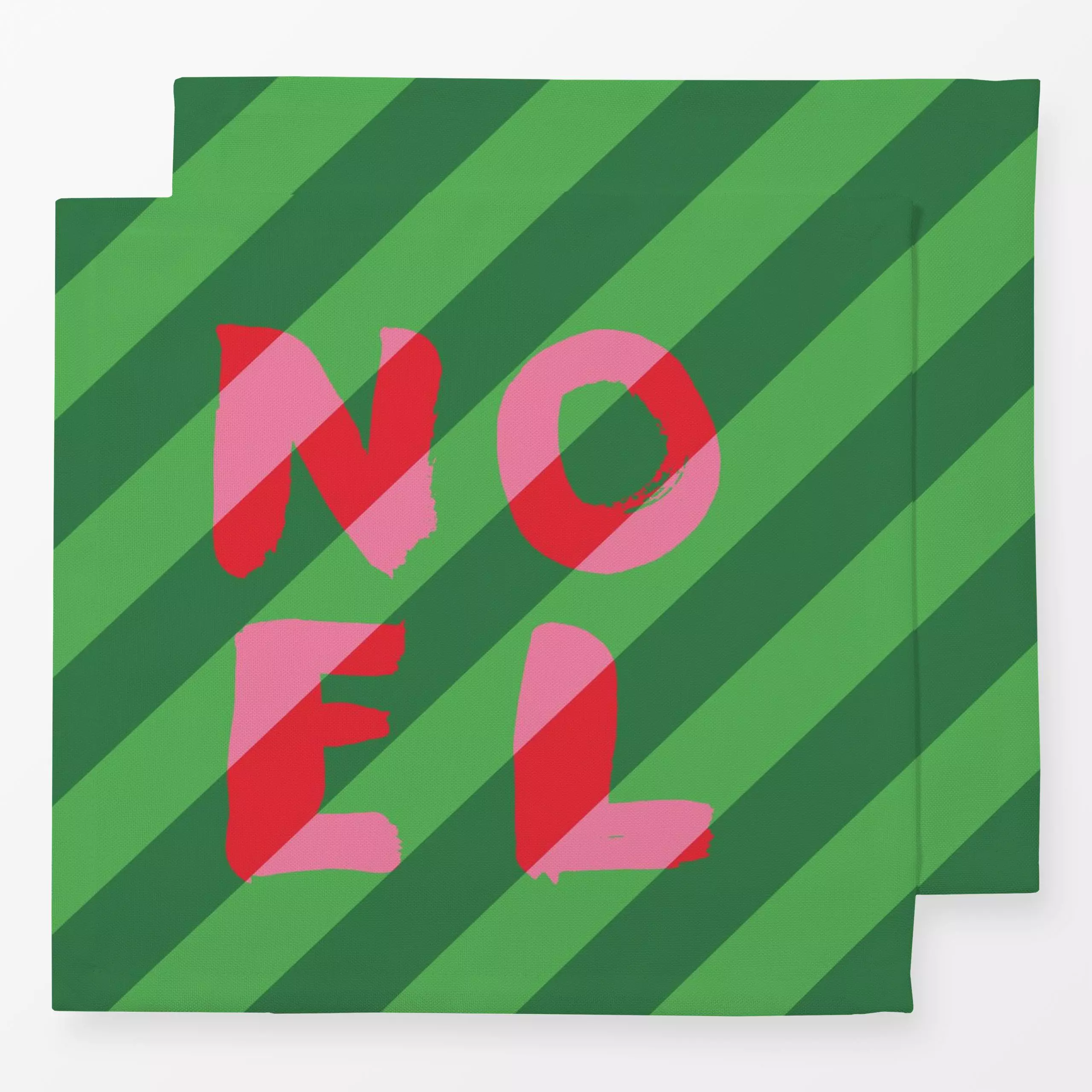 Servietten Noel Stripes - Weihnachten, Anlässe - von „Kruth Design"; Streifen, Weihnachten, weihnachtlich, Weihnachtsdeko, w...