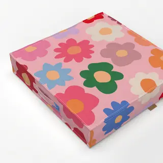 Bodenkissen Daisy Allover rosa