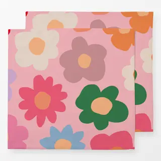 Servietten Daisy Allover rosa