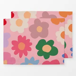 Tischset Daisy Allover rosa