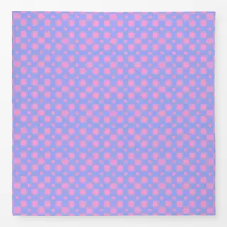 Tischdecke Sunshine Muster Blau Rosa