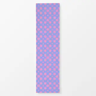 Tischläufer Sunshine Muster Blau Rosa