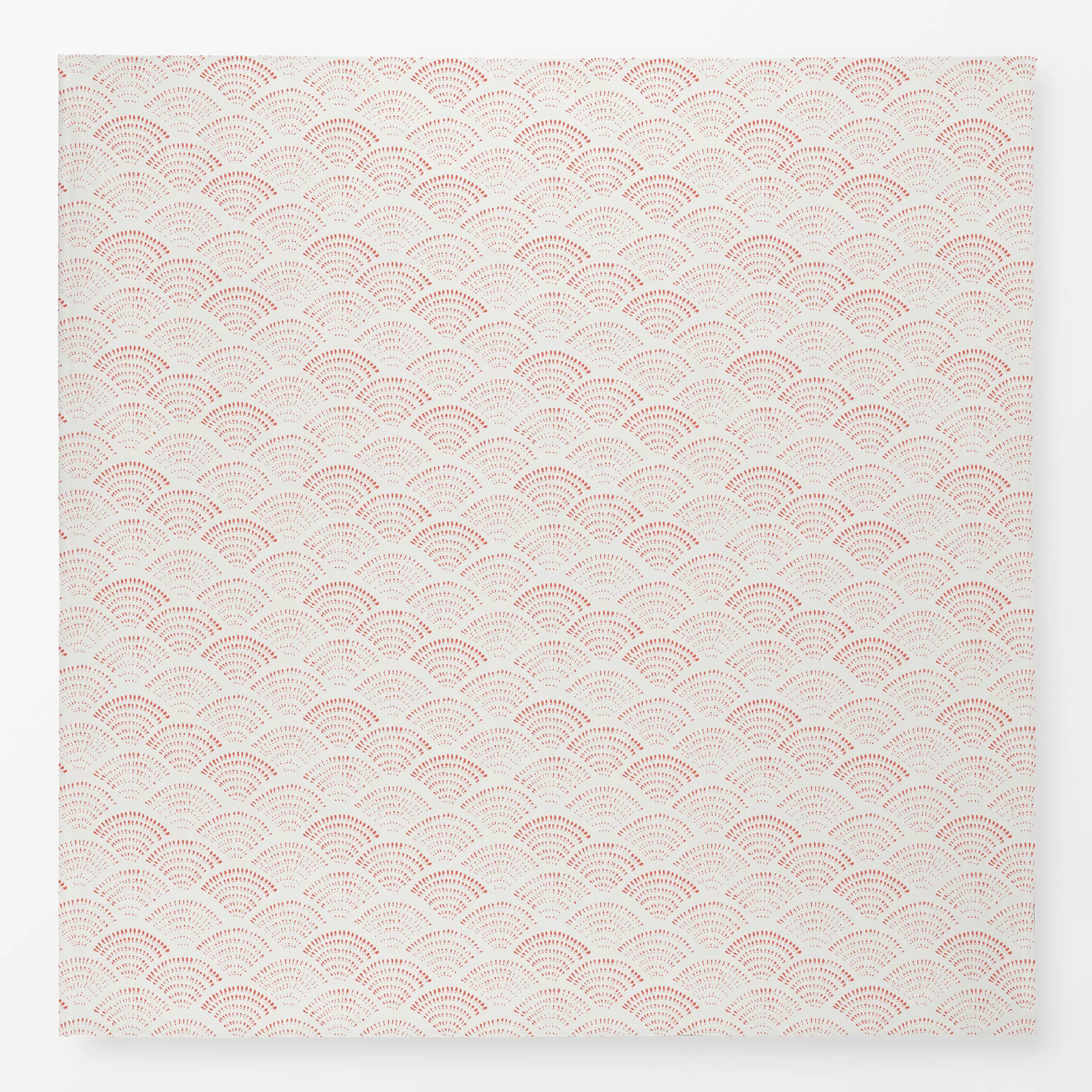 Tischdecke Vieira de Playa coral, gemustert, Sommer, von Katrin Graff