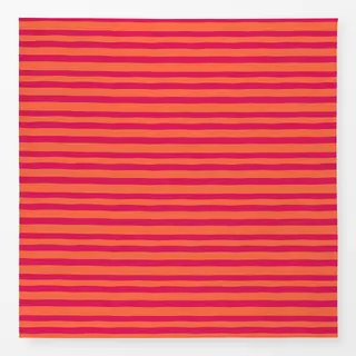 Tischdecke Bold Stripe rot orange No1