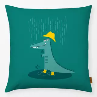 Kissen Tanzendes Krokodil