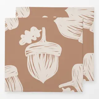 Servietten Oak Allover amber