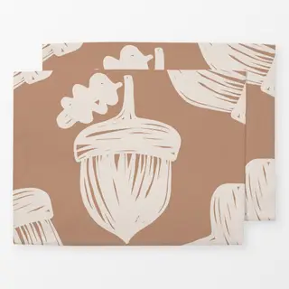 Tischset Oak Allover amber