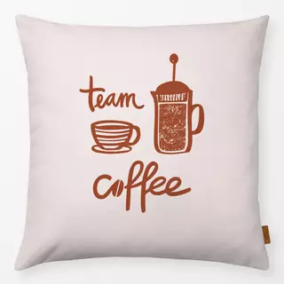 Kissen Team Coffee Kaffee Boho