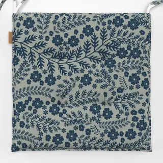 Sitzkissen Blumen Garten Blau Midsommar