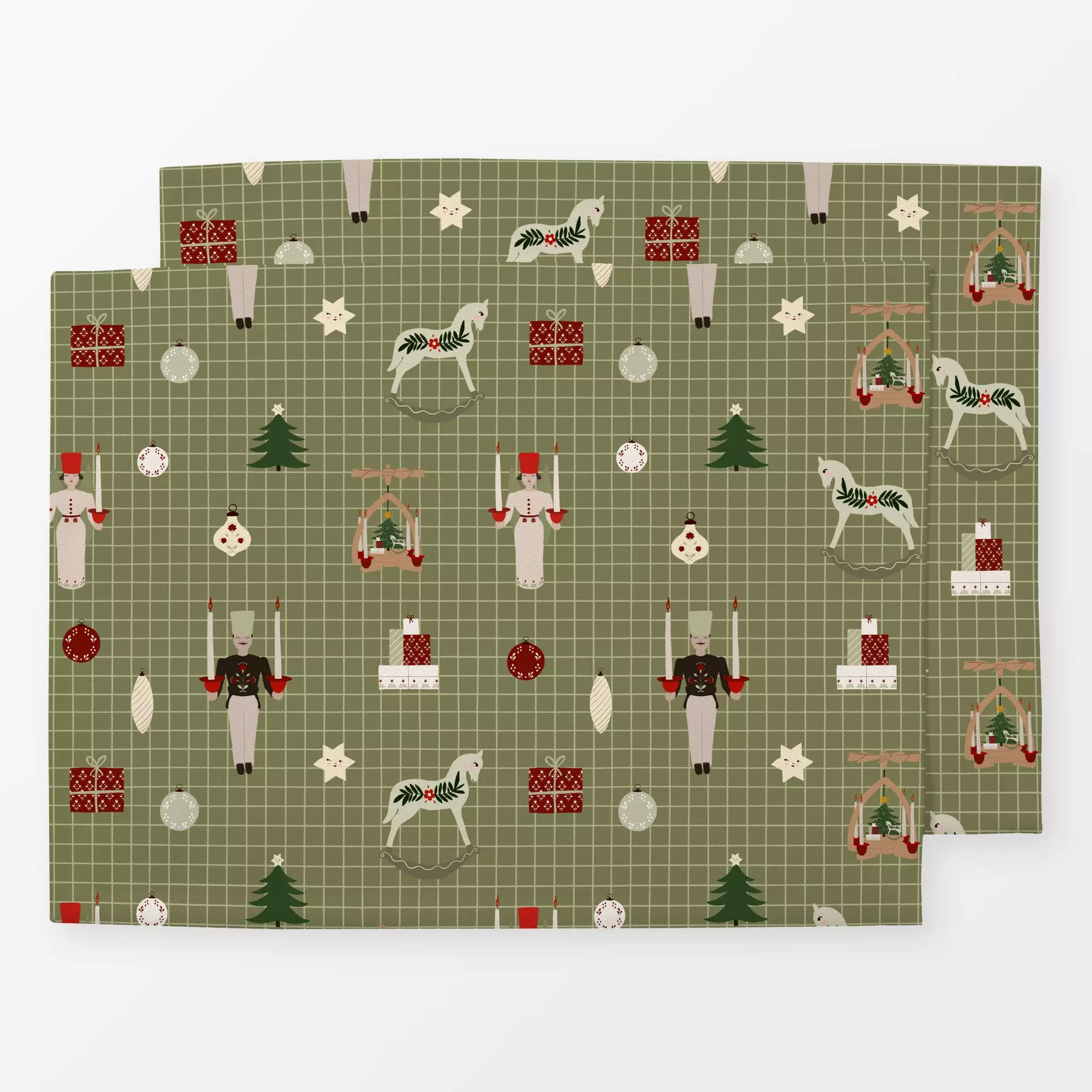 Tischset Tischset Weihnachtsmuster