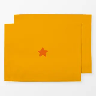 Tischset Little Star yellow