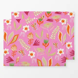 Tischset Frühlingserwachen Pink