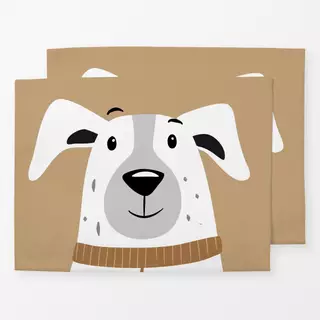 Tischset WUFF POLLY (sand)