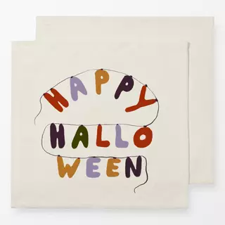 Servietten Happy Halloween Girlande