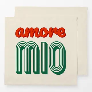 Servietten Amore Mio