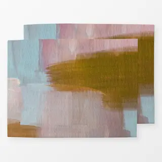 Tischset Pastel Brush Strokes 1