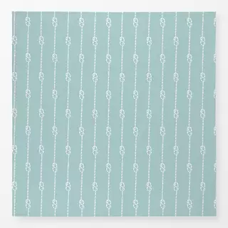 Tischdecke Achterknoten Türkis