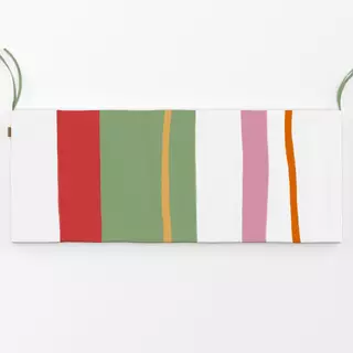 Bankauflage Bunte Streifen 2