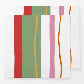 Servietten Bunte Streifen 2