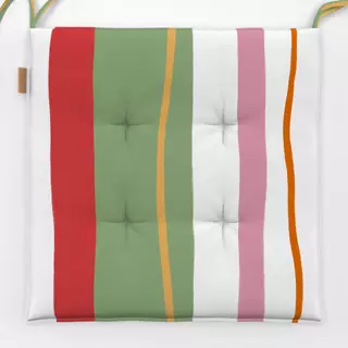 Sitzkissen Bunte Streifen 2