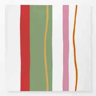 Tischdecke Bunte Streifen 2
