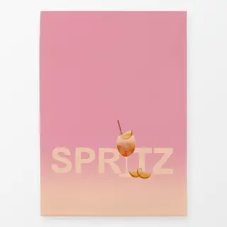 Geschirrtücher Spritz Typo Verlauf Rosa