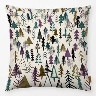 Kissen NIGHT FOREST PURPLE OCHRE