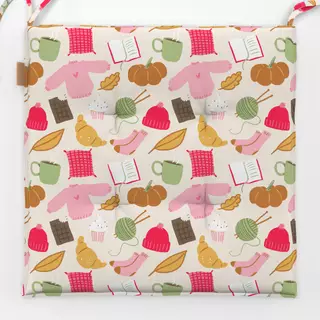 Sitzkissen Fall Essentials Beige