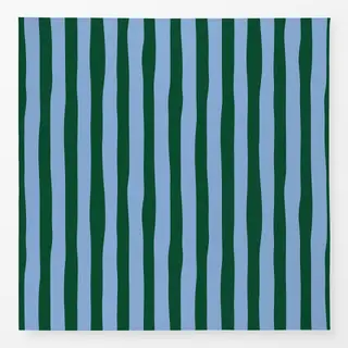 Tischdecke Streifen grün-blau