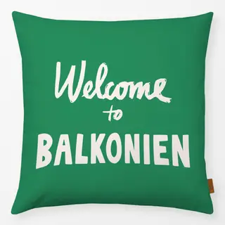 Kissen Balkonien Grün Wendekissen