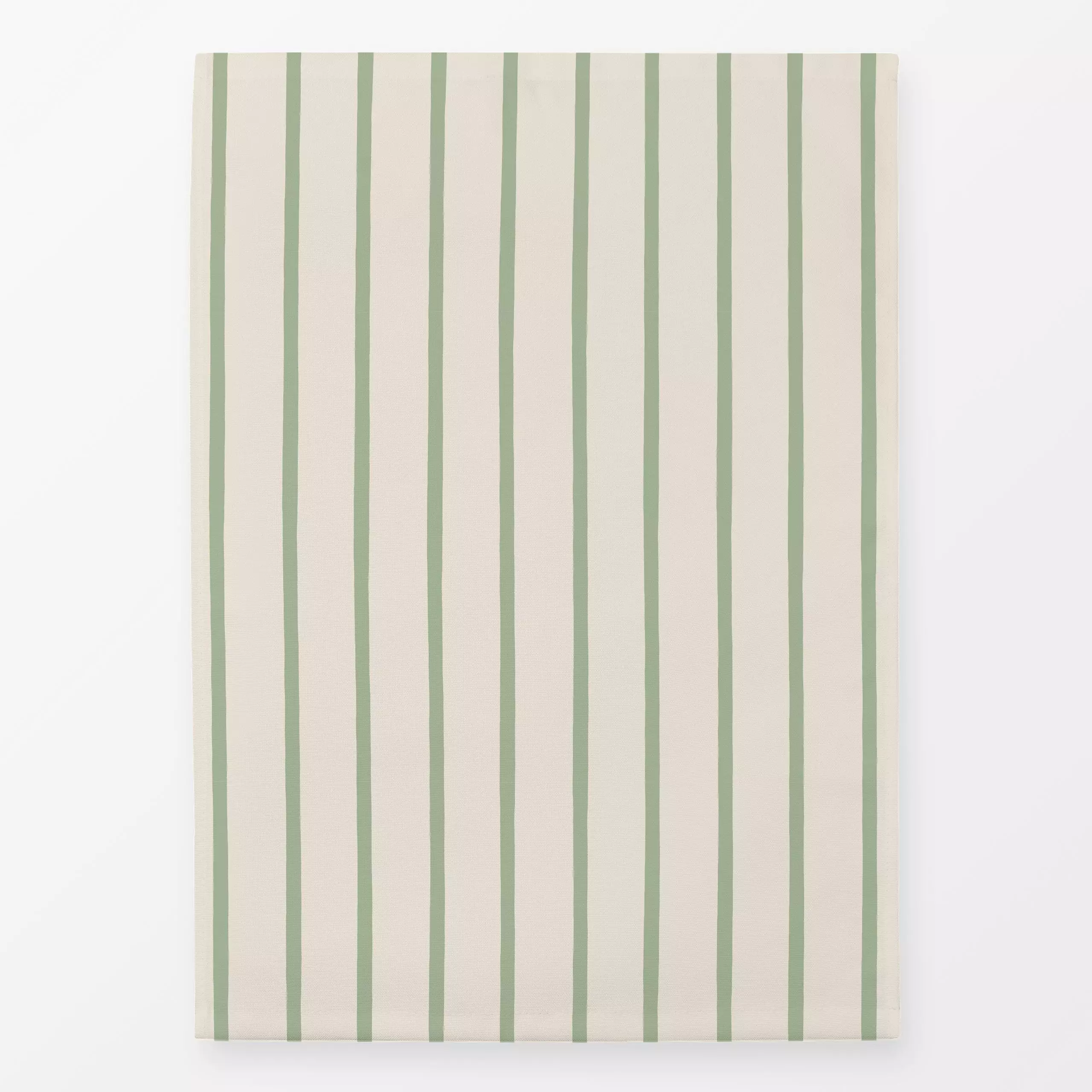 Geschirrtücher Schmale streifen grün - Symbole & Muster - von „Studio Kesse“; Linien, Streifen, Garten, gestreift, Gartendek...