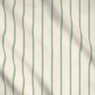 Meterware Schmale streifen grün