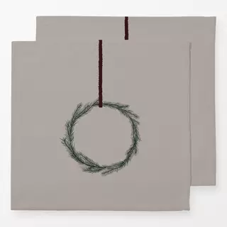 Servietten Krans Mørk