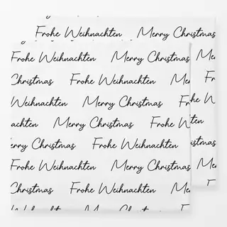 Servietten Frohe Weihnachten