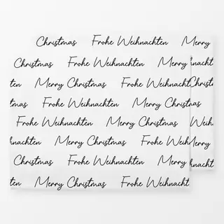 Tischset Frohe Weihnachten