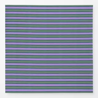 Tischdecke Streifen grün lila