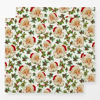 Servietten Historische Weihnachtsmänner