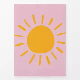 Geschirrtuch Sonne