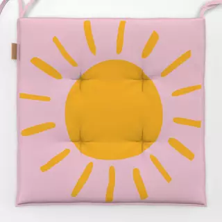 Sitzkissen Sonne