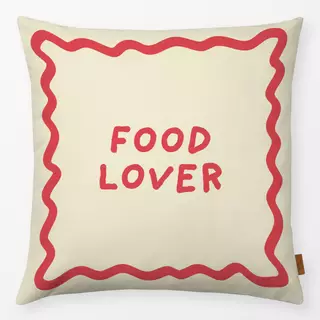 Kissen Food Lover Rand