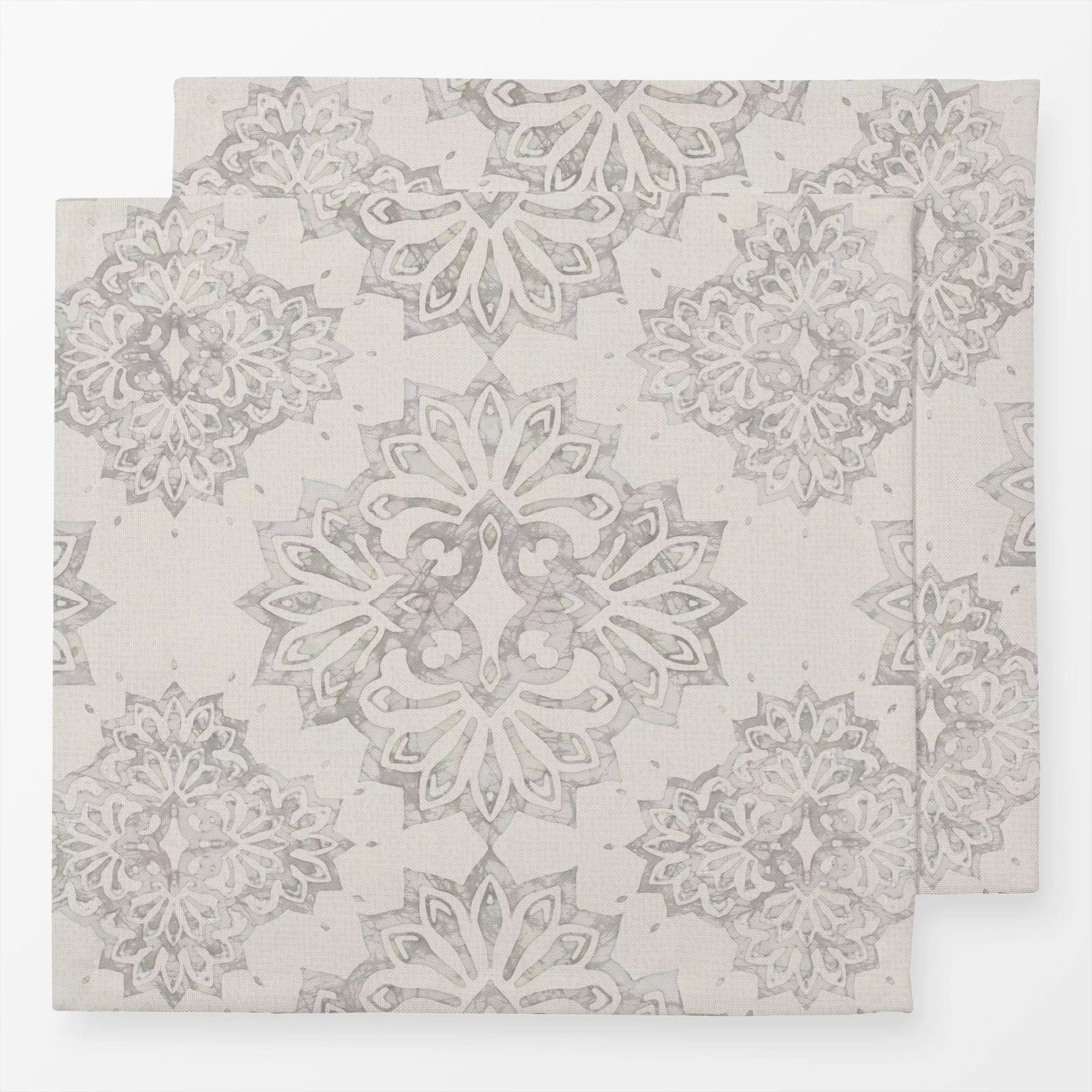 Servietten Vintage floral muster beige - Blumen & Florales, Symbole & Muster - von „Bloomery Decor"; boho, Retro, vintage, w...