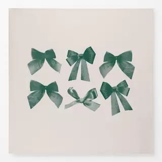 Tischdecke Schleifen Grün