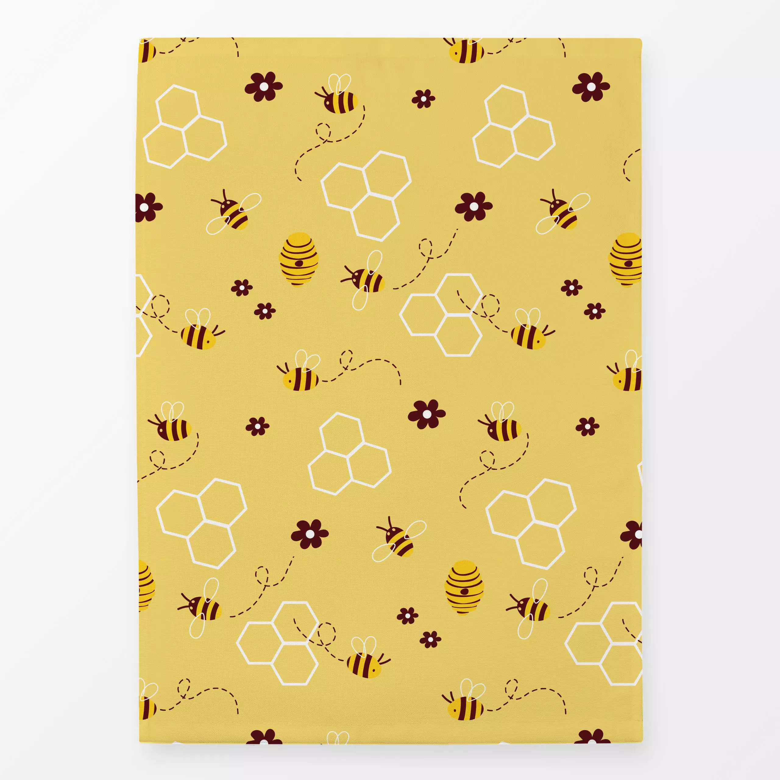 Geschirrtücher Happy Honig Bienen - Kinderzimmer & Motive für Kinder, Tiere, Symbole & Muster - von „Carmen Eisendle"; Insek...
